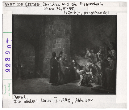 Vorschaubild Aert de Gelder: Christus und die Ehebrecherin. München, Kunsthandel 